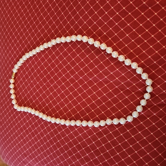 Source Unknown Jewelry Vintage Costume Pearl Necklace Poshmark